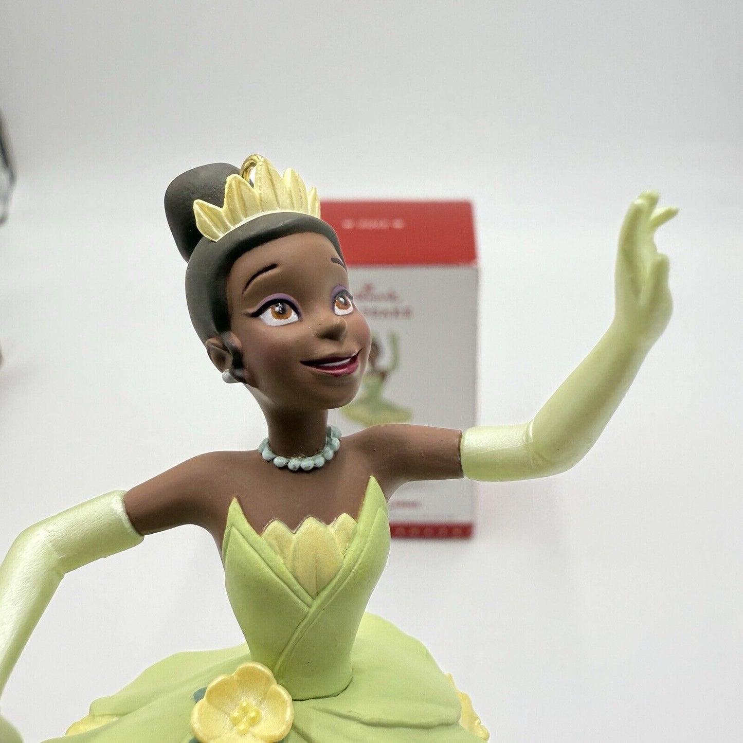 Hallmark Ornament Tiana Ballerina Disney 2015 Princess Christmas
