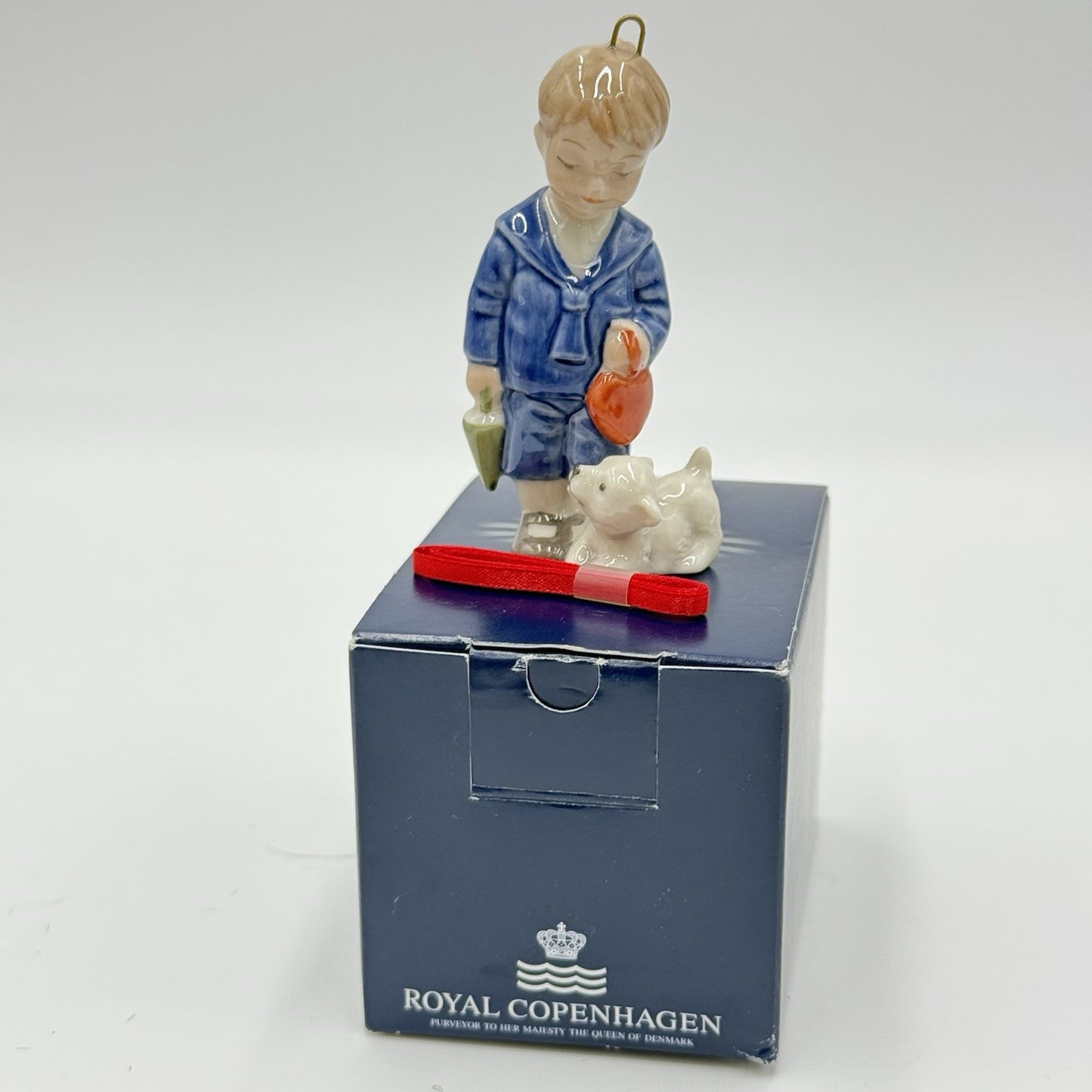 Vintage Royal Copenhagen Denmark 2000 Hans ornament Porcelain Figurine Christmas