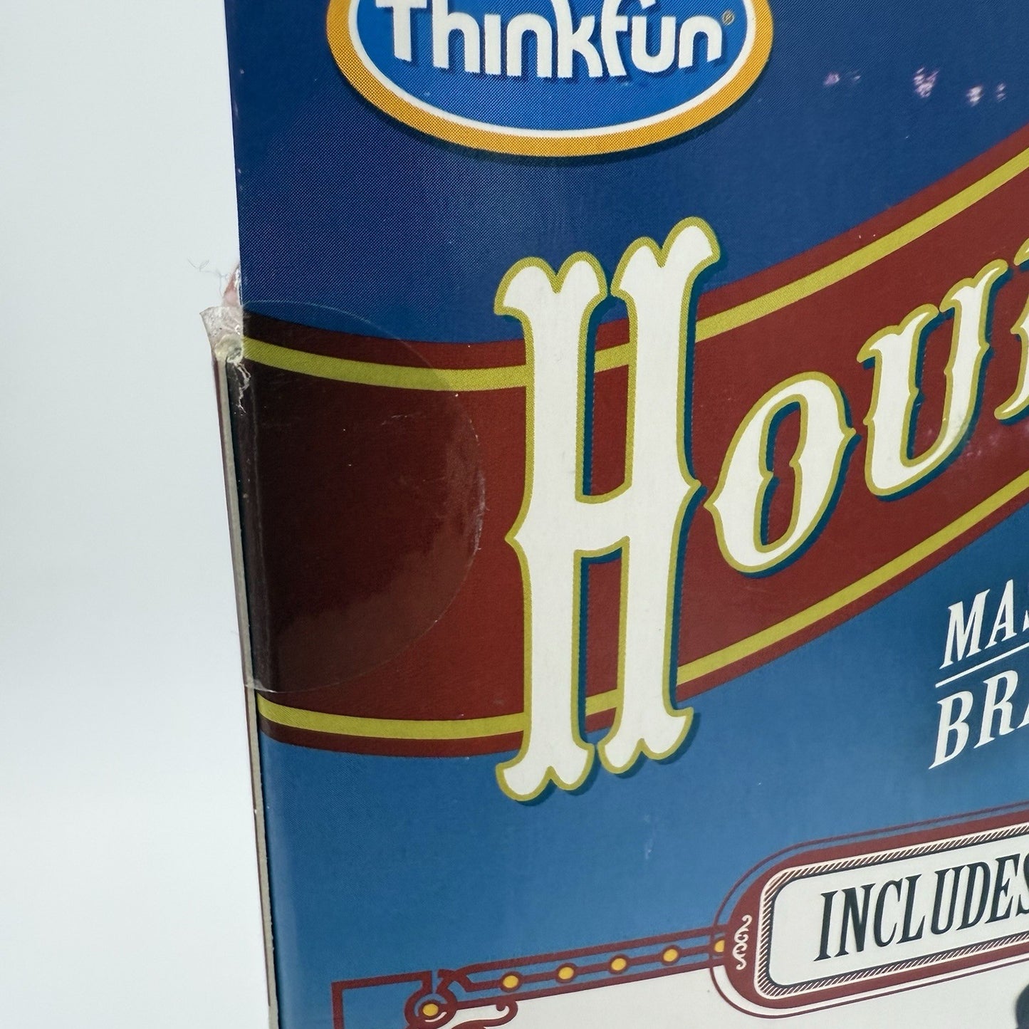Vintage HOUDINI MAGIC Trick Thinkfun Brainteaser Game Escape Puzzle 2014 NEW