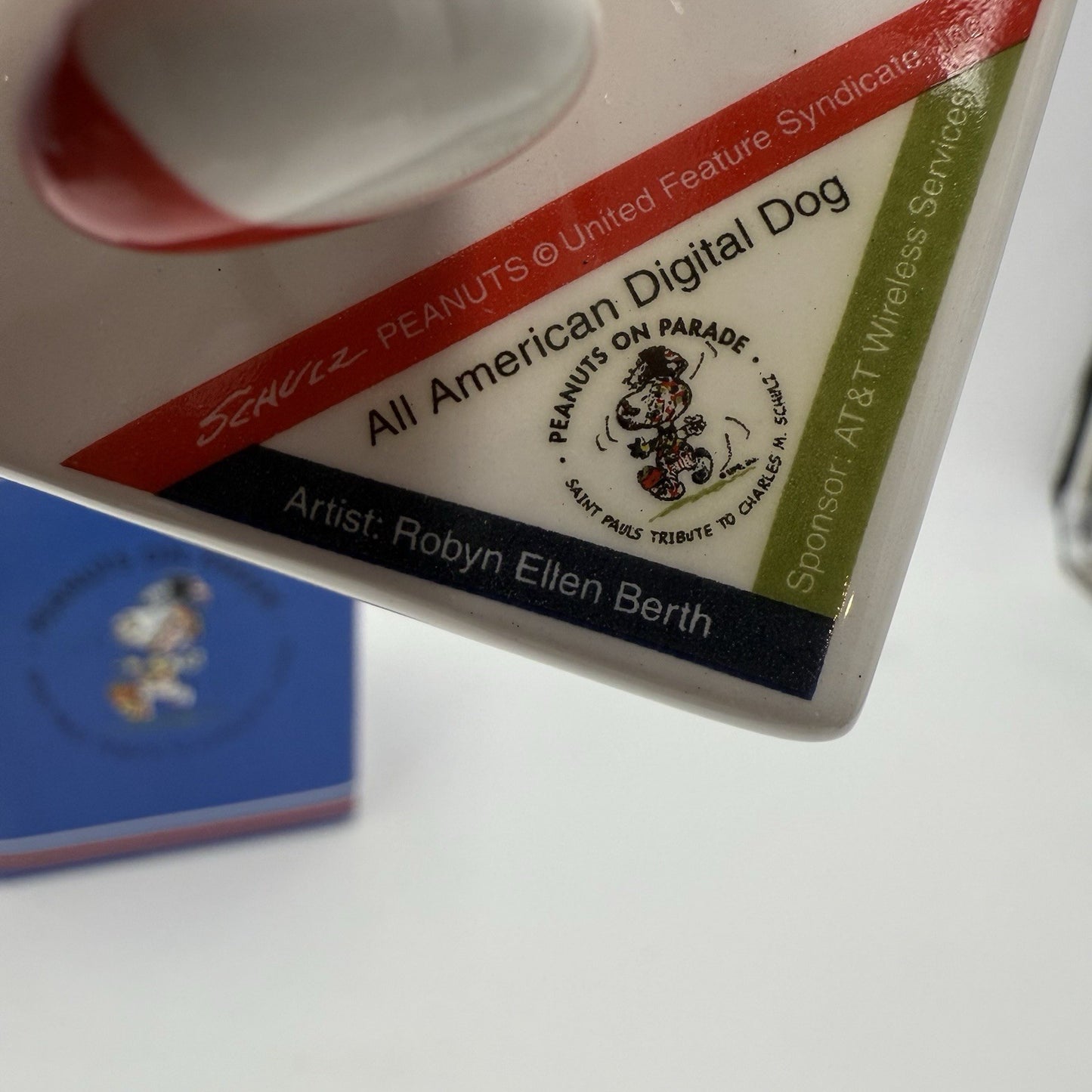 Westland Giftware Peanuts On Parade Snoopy All American Digital Dog Figurine Box