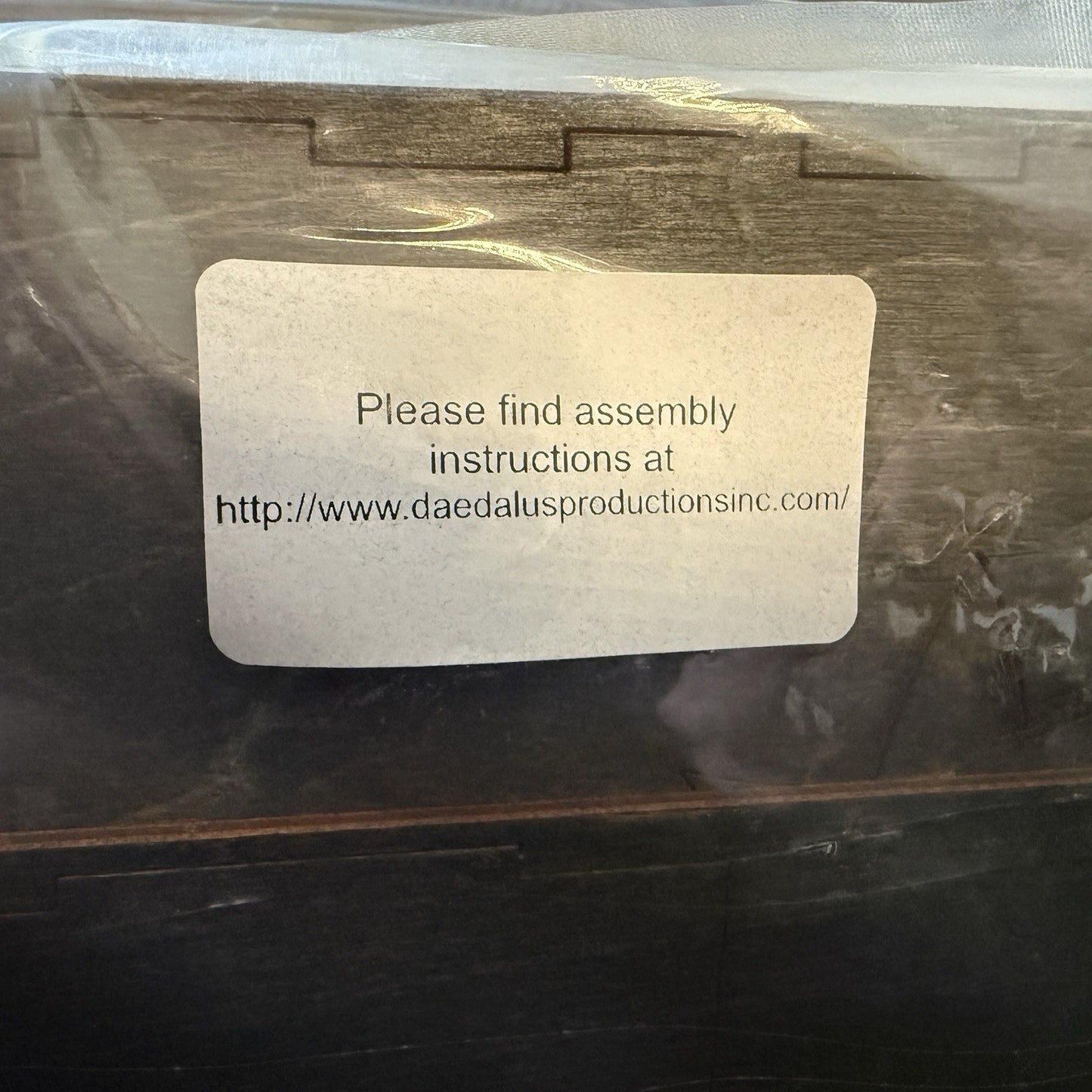Mansions of Madness Crate Storage Organizer Daedalus Productions Sealed Magnet T
