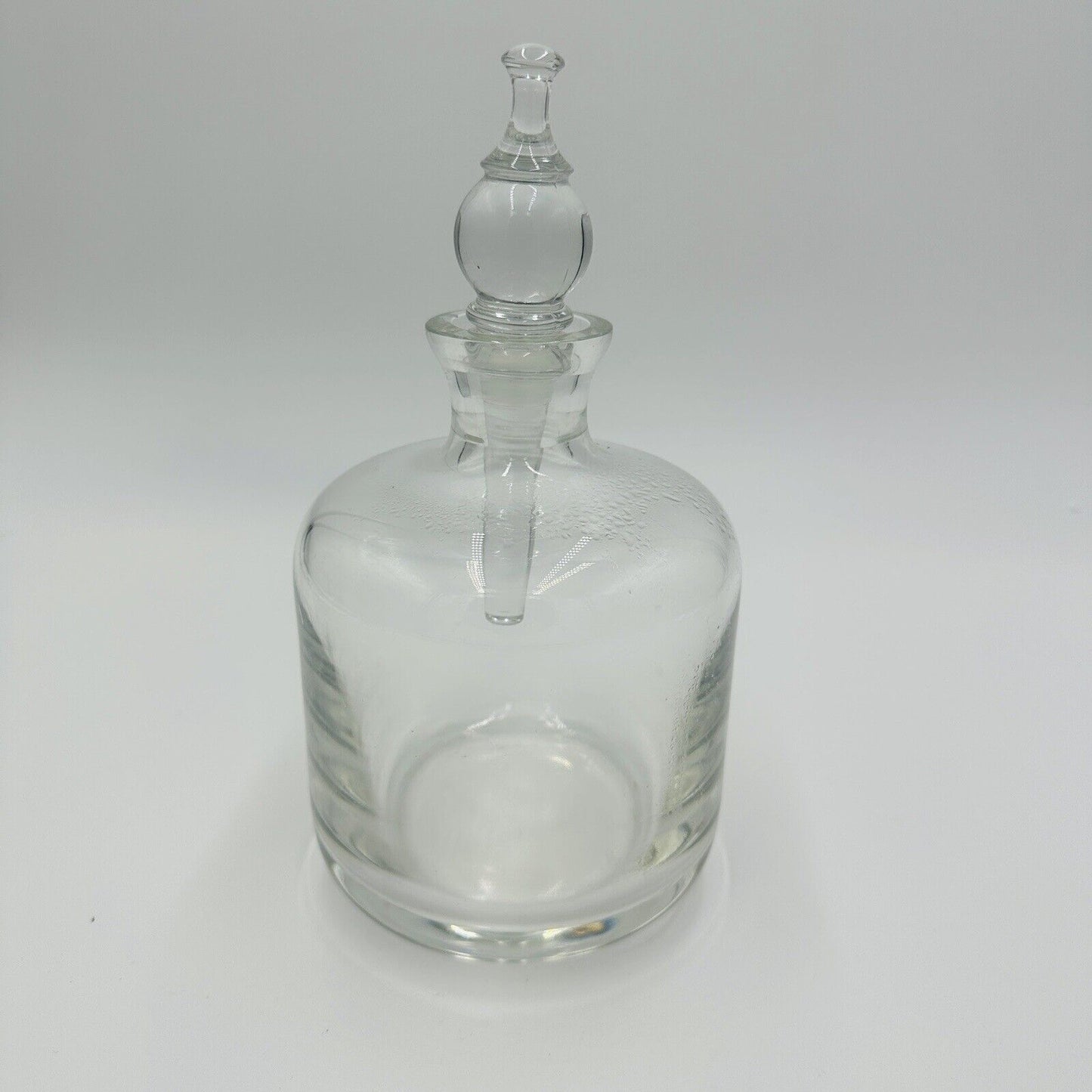 Spiegelau Decanter Bottle Lidded Crystal Home Decor Vintage Lid Glass Clear