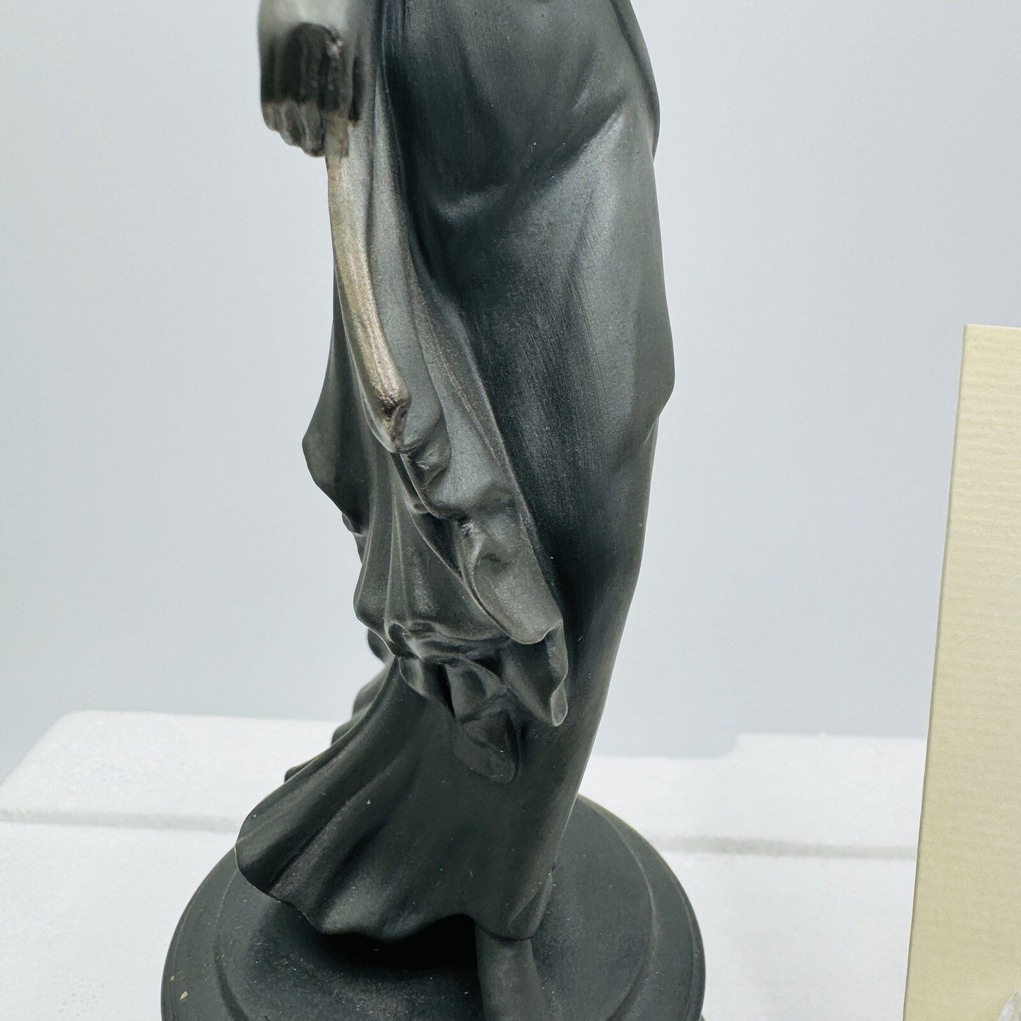 Wedgwood Signature Collection Black Basalt Dancing Hours Figurine COA Rare CW424