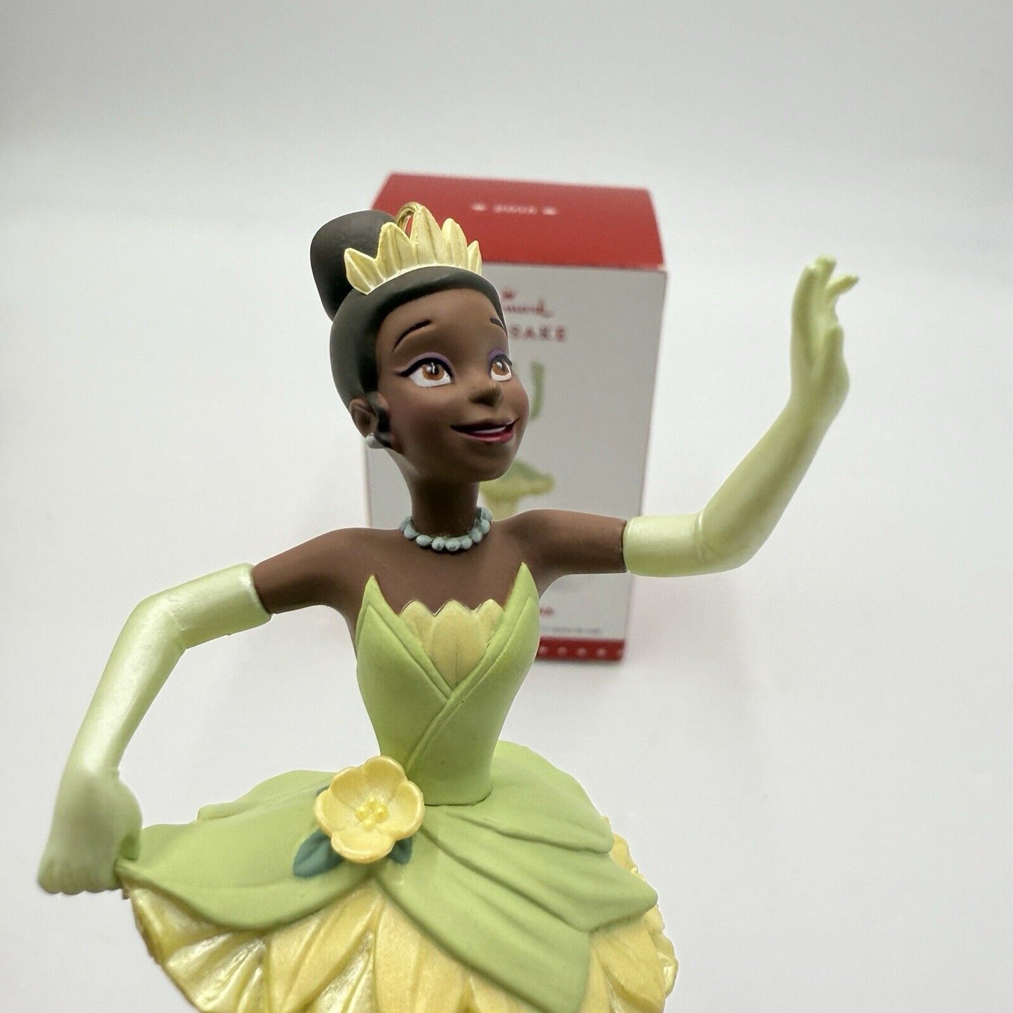 Hallmark Ornament Tiana Ballerina Disney 2015 Princess Christmas