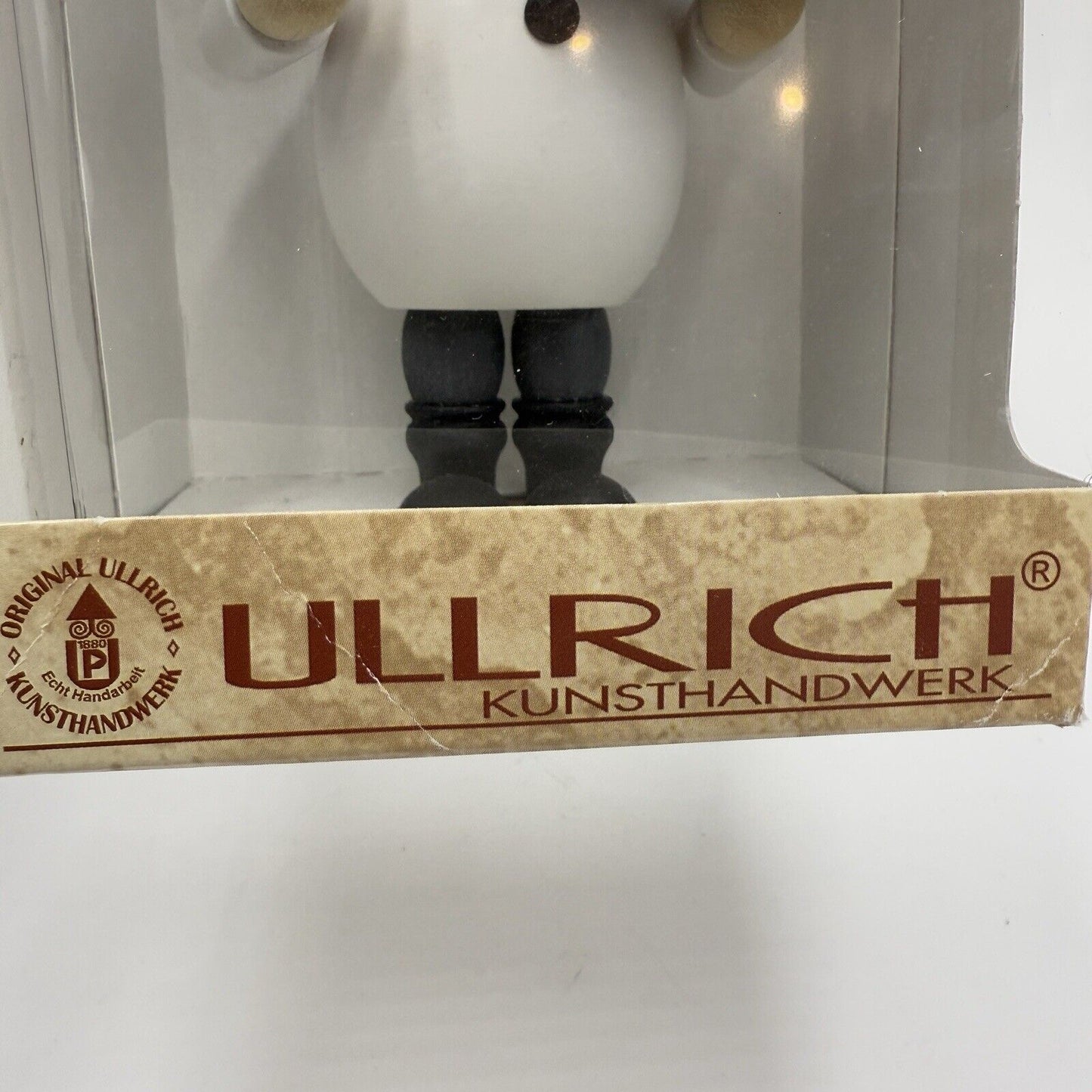 Räuchermann Ullrich Figurine Chef Baker Seasonal Schult Germany Smoker Wood