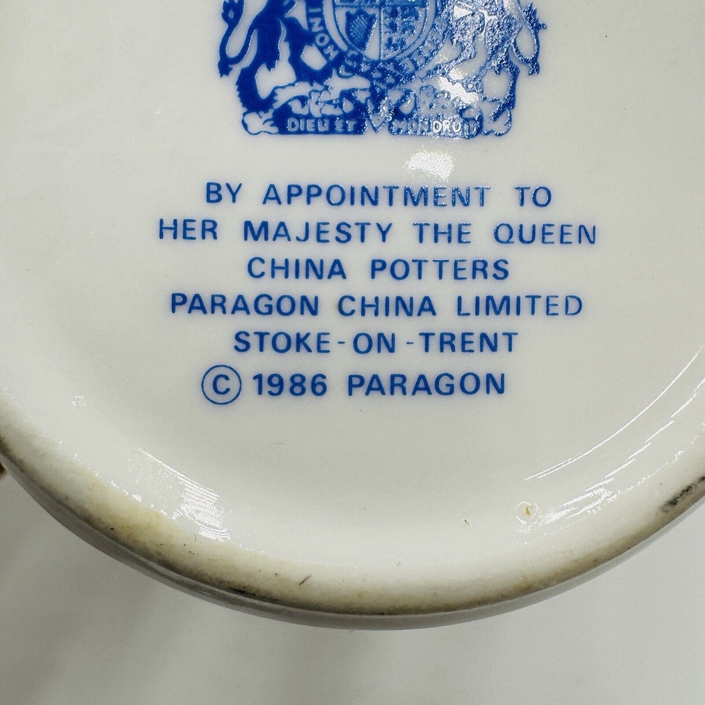 Paragon Fine China England Prince Andrew & Sarah Ferguson Double Handle Cup