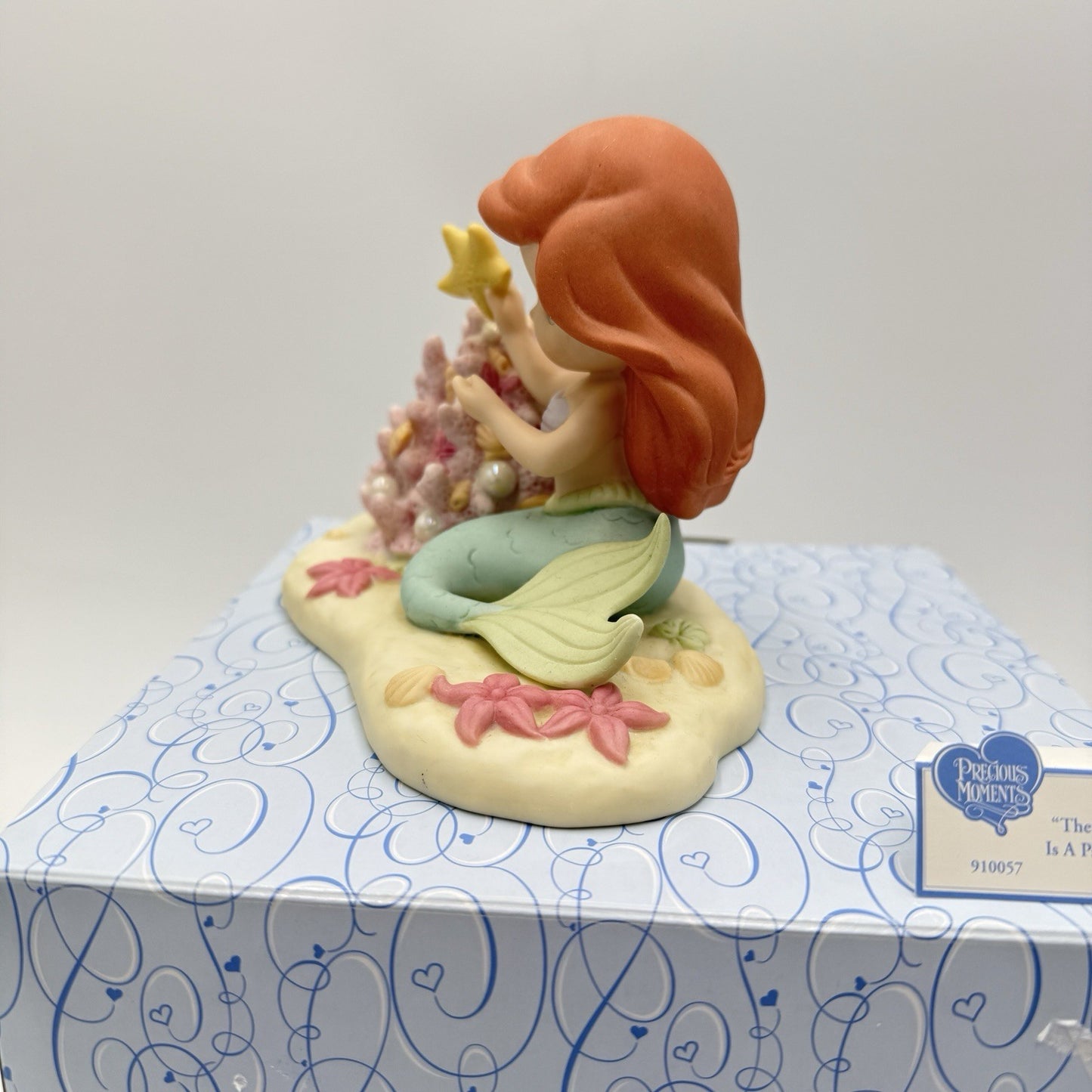 Precious Moments Disney Christmas Spirit is a Part of My World Ariel Figurine