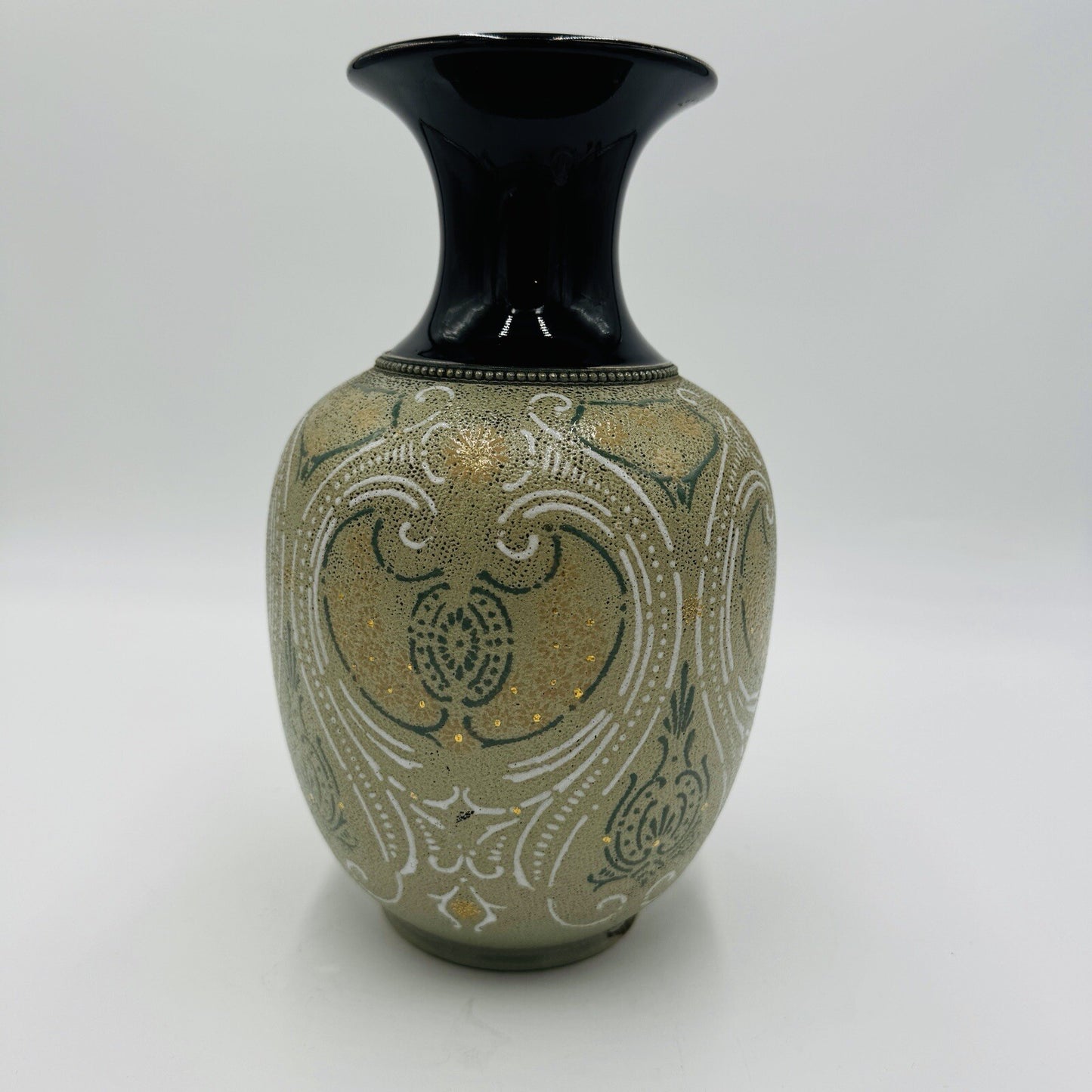 Lovatt Langley Mill England Leadless Glaze Pottery Vase Antique