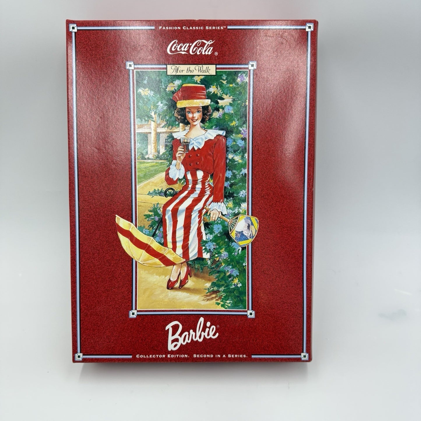 Vintage Barbie Mattel Coca-cola After The Walk Doll 2nd In A Serie Collector Edi