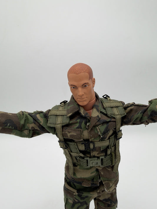 HASBRO GI Joe Soldier Doll 12” Military Outfit Boots & Weapons Action Figure