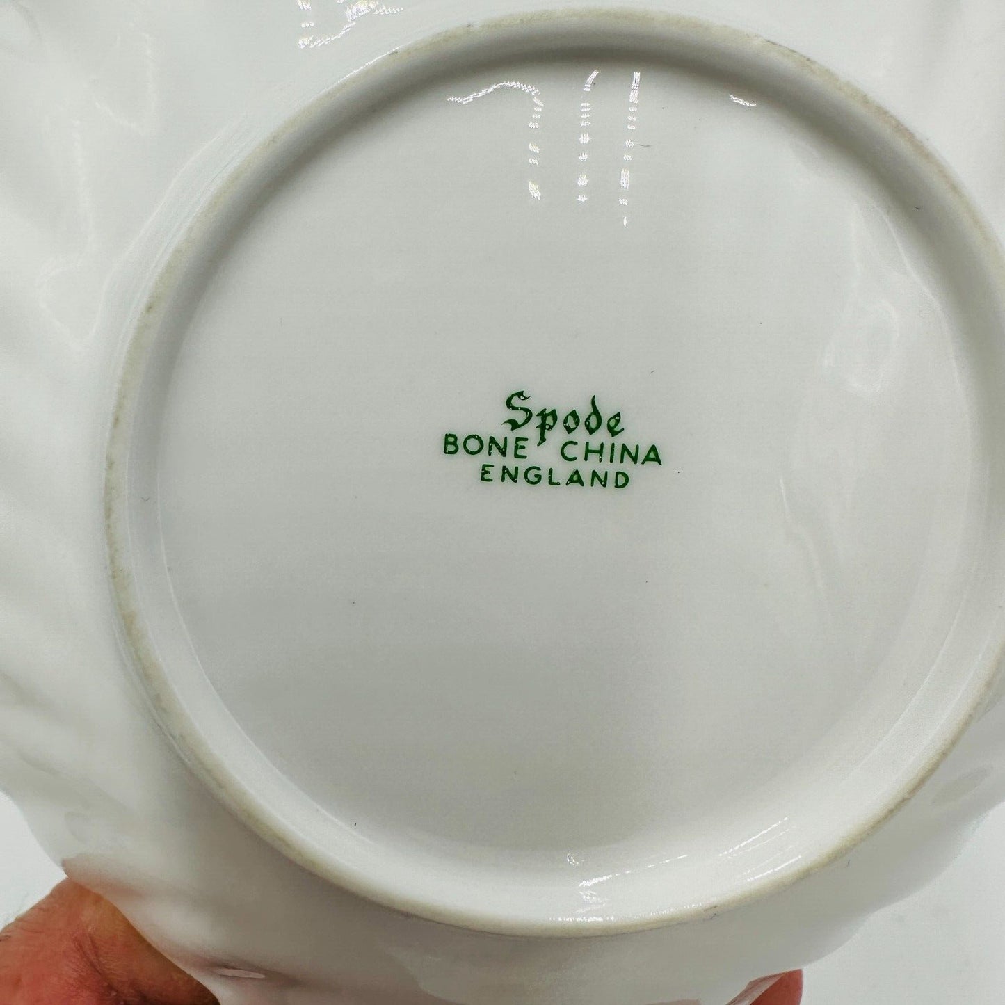 Spode Butter Dish Imperial Fancies Sea Shell Serving Plate-England Soap Copeland