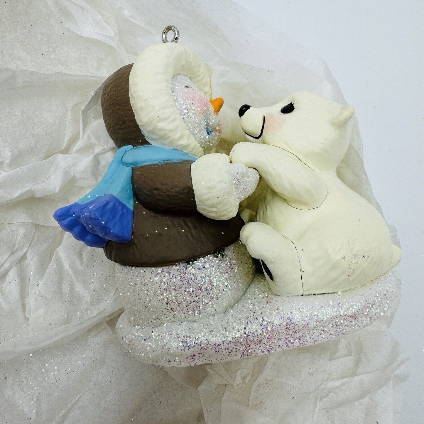 Hallmark Keepsake Ornaments Set 4 Snow Buddies Christmas 2013 2015 2016 2006