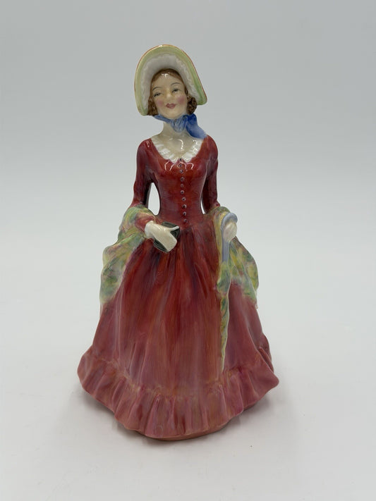 Royal Doulton Porcelain Sabbath Morn England HN.1982 Painted Vintage Rare