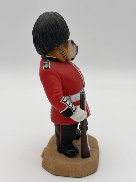 Robert Harrop Doggie People Bulldog Guardsman DP179 Rare British Figurine