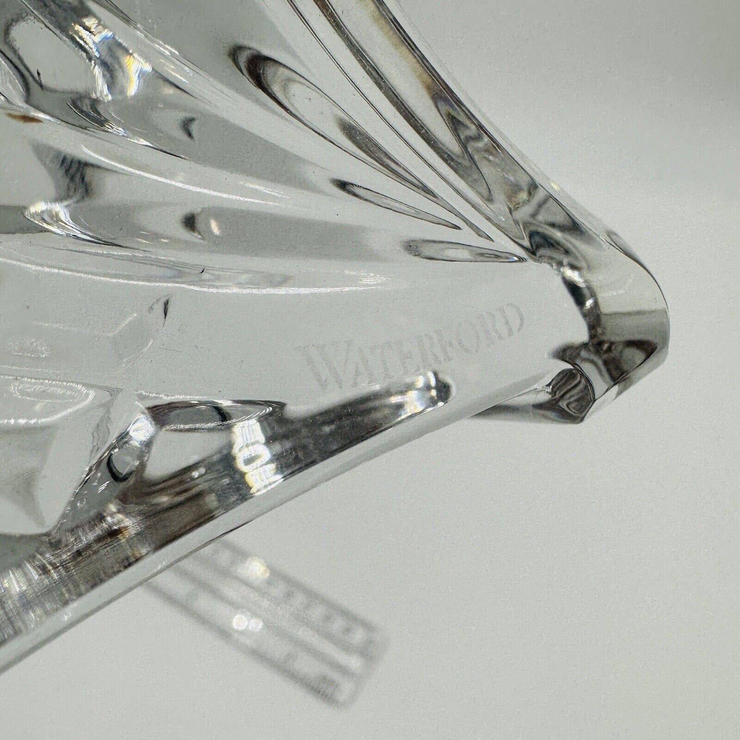Waterford Crystal Mantel Piece Clock Heritage Small Abbey Office Decor Ireland