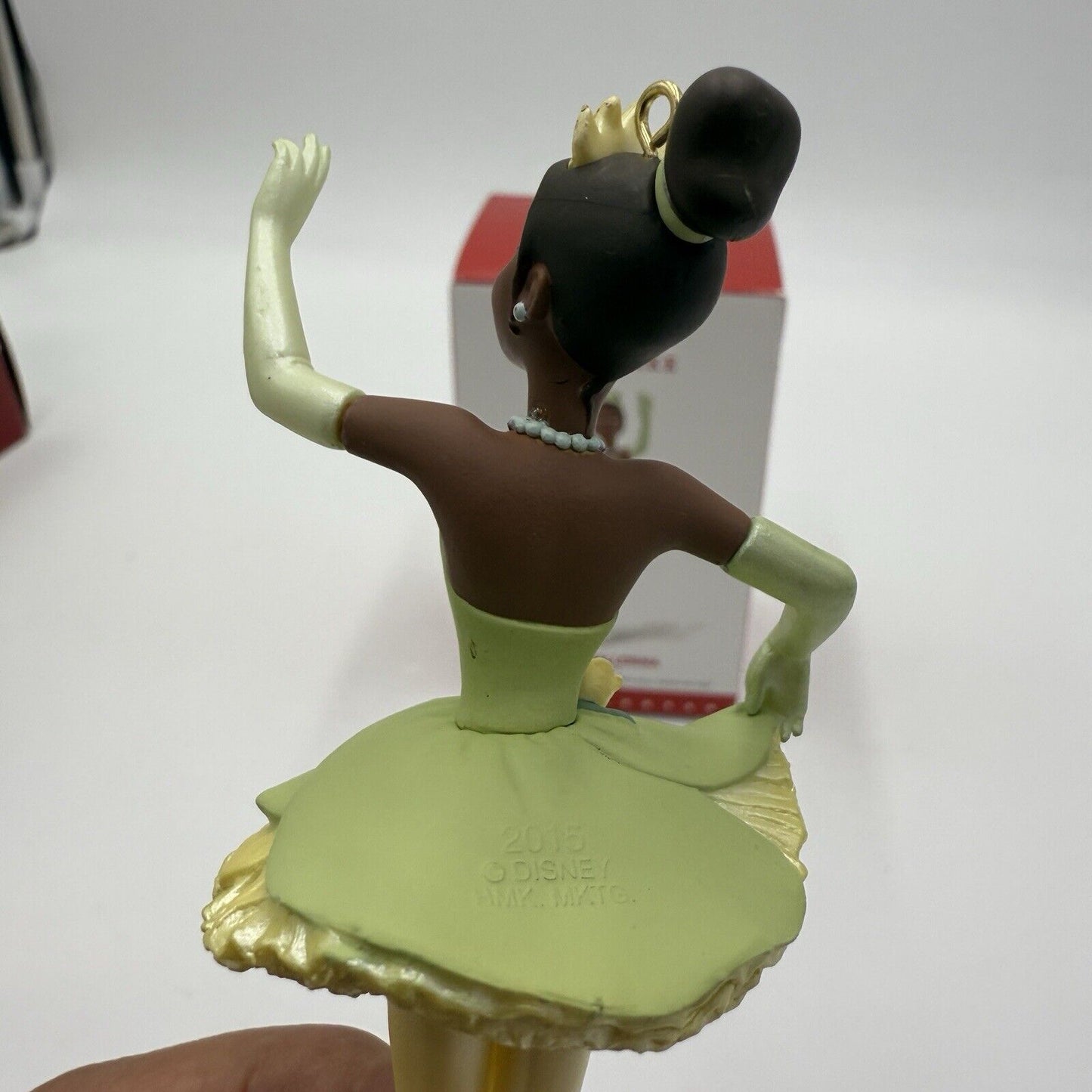 Hallmark Ornament Tiana Ballerina Disney 2015 Princess Christmas