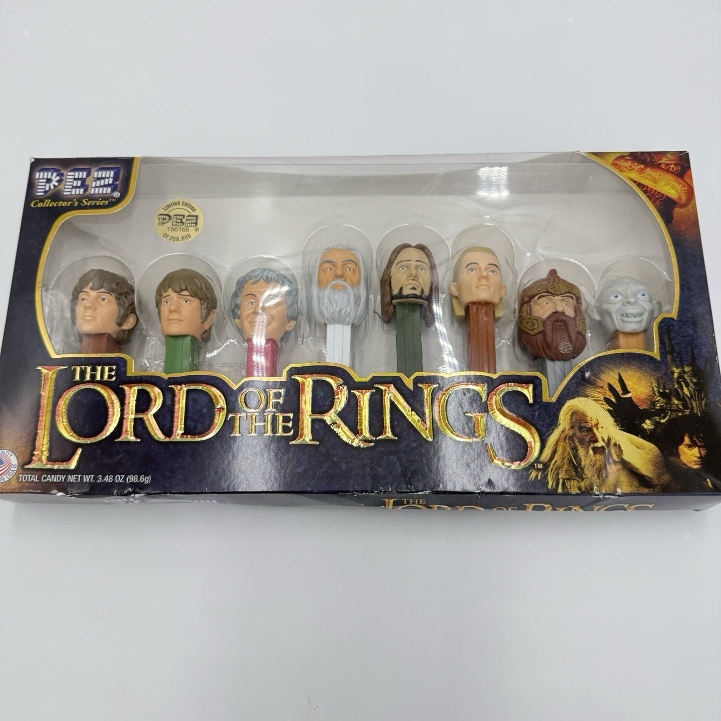 Pez Collectors Series The Lord Of The Rings Limited Edition 2011 Candy Dispenser