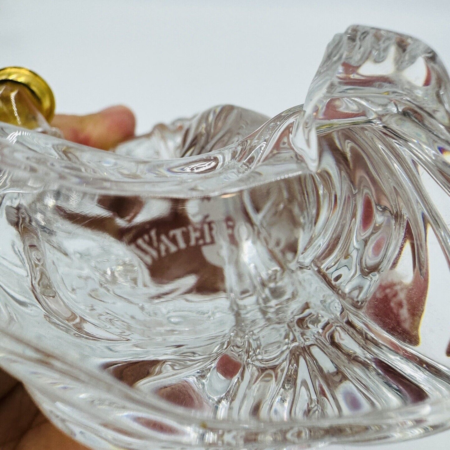 Waterford Crystal Millennium Nativity Wiseman King Gaspar Gold Wise Man Figurine
