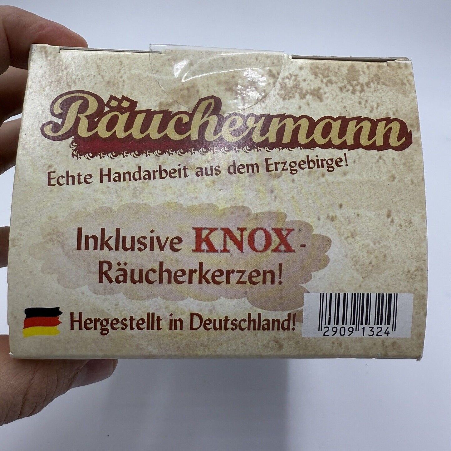 Räuchermann Ullrich Figurine Chef Baker Seasonal Schult Germany Smoker Wood