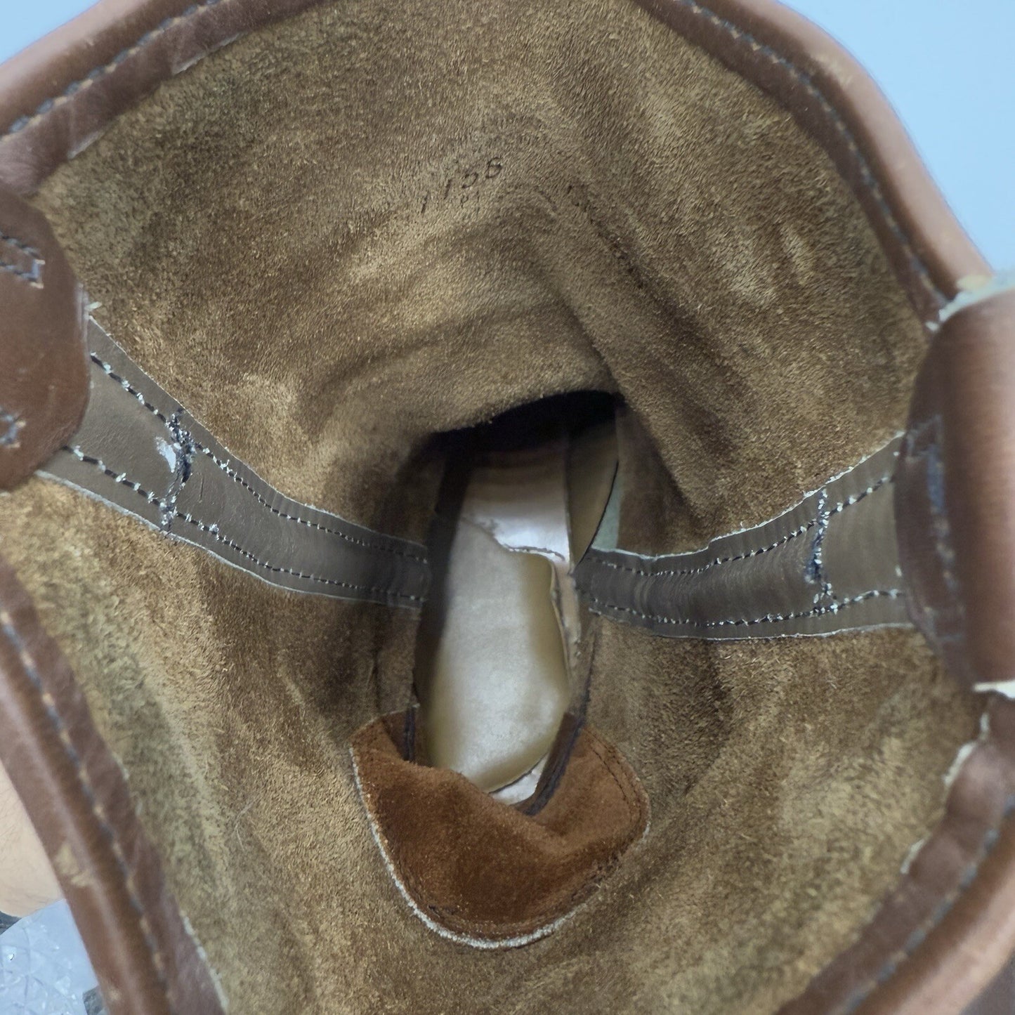 Red Wing Mens Pecos Full Grain Leather Boots 1156 Men Size 7 E Cowboy