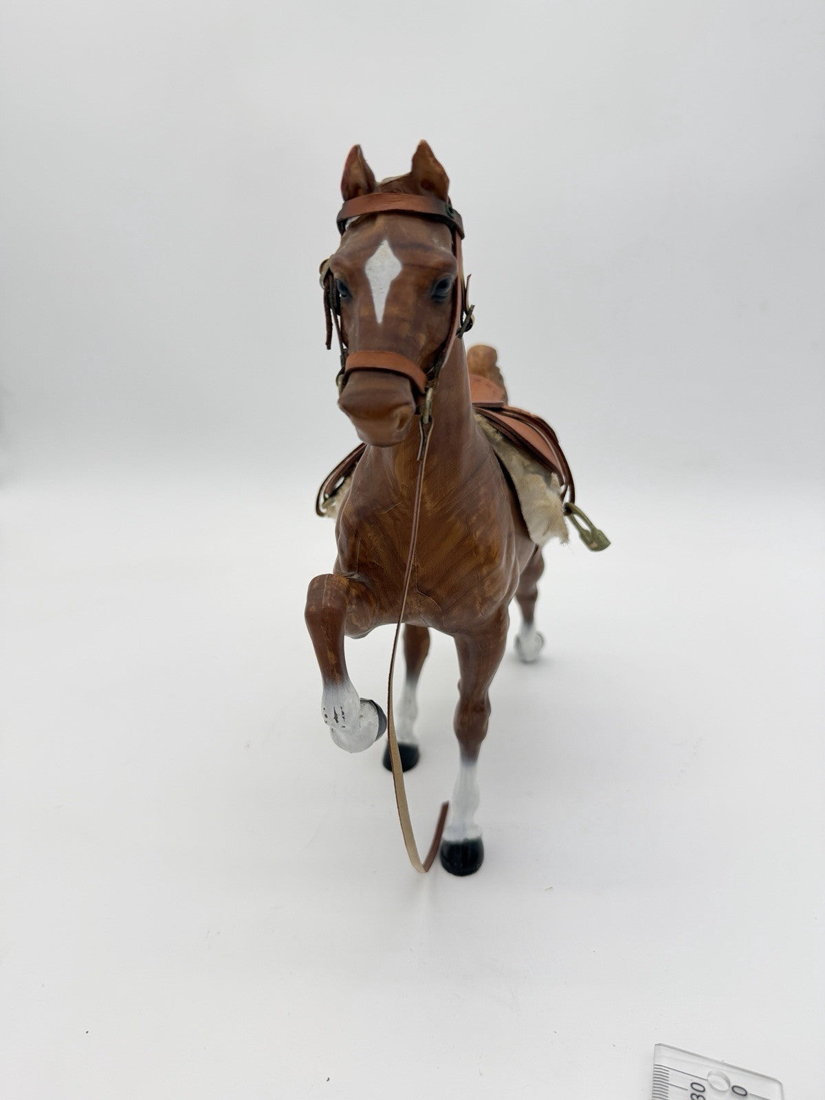 Breyer Five Gaiter Woodgrain w/Saddle & Bridle accessories 1964 Rare USA Horse
