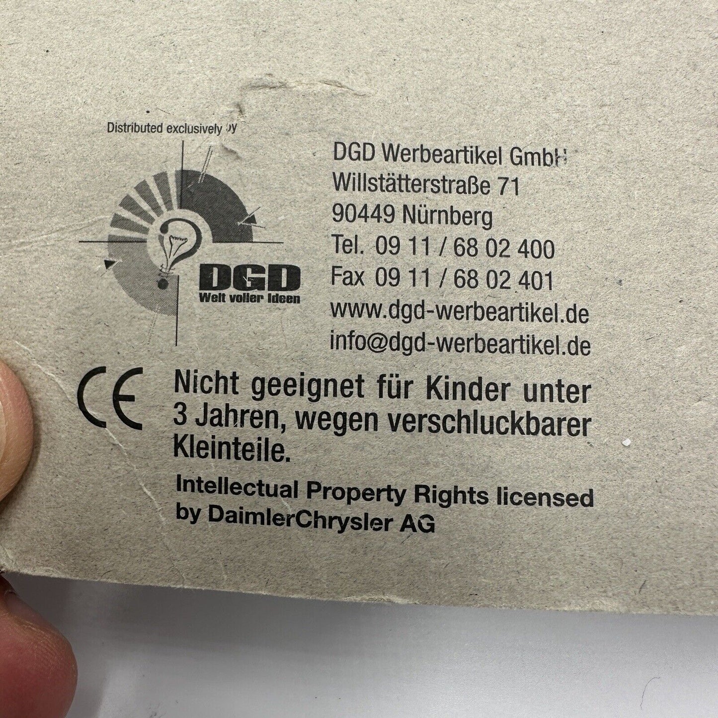 DGD Weltenburger Spezialitaten-kiste Truck Toy Collectible Germany Sealed