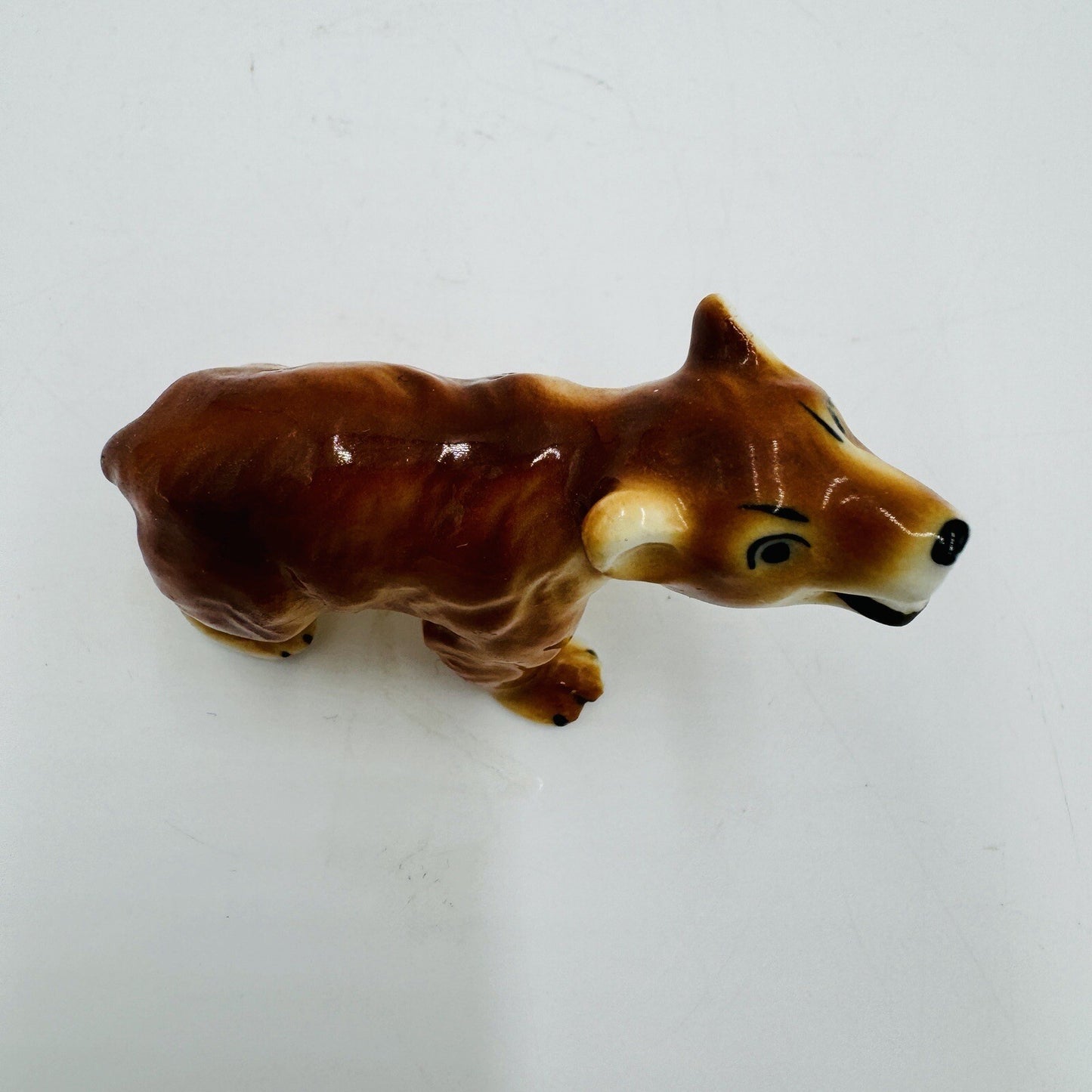Hagen Renaker Bear Miniature Porcelain Figurine Rare Nature Tiny Cute