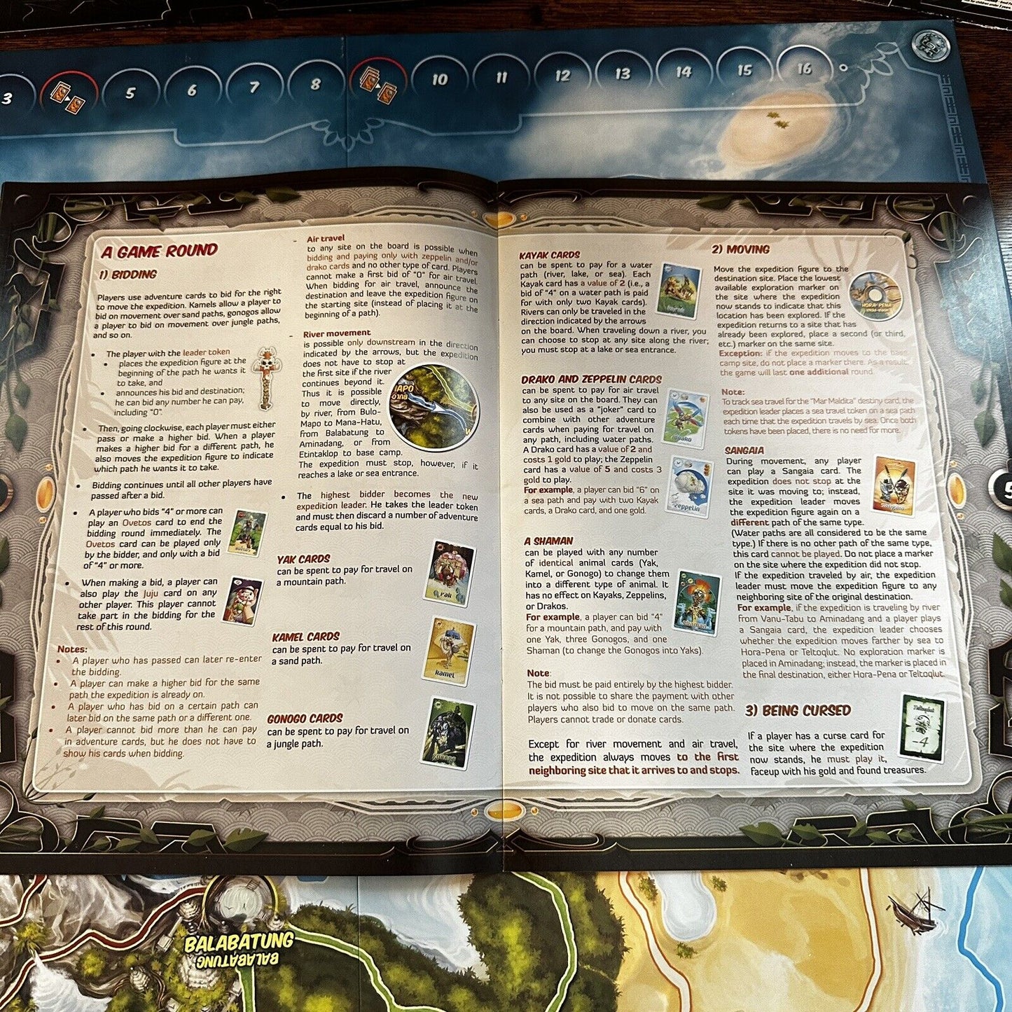 Fantasy Flight Isla Dorada Board Game 2010 Complete 3-6 Players Figurines Fun