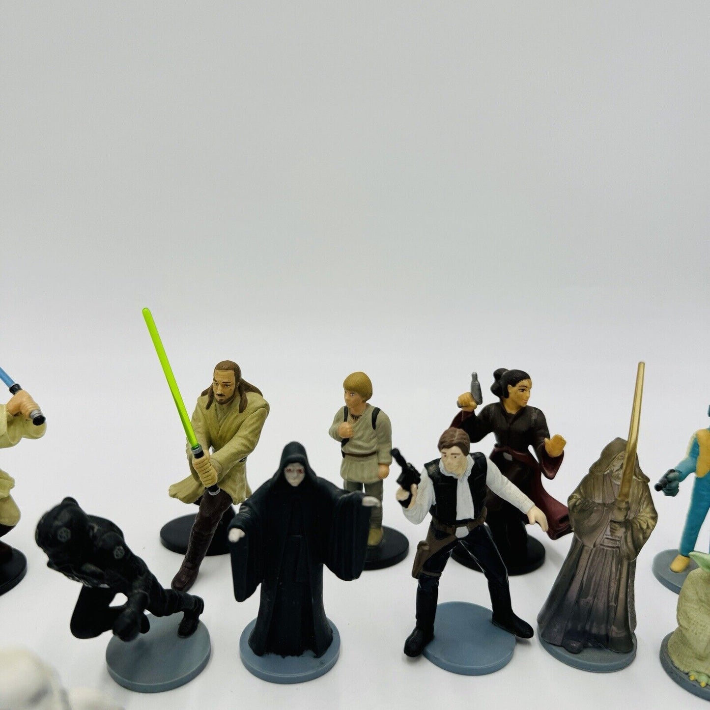 Vintage Applause Star Wars Figurines with Stand 1999 Lot 22 Pieces