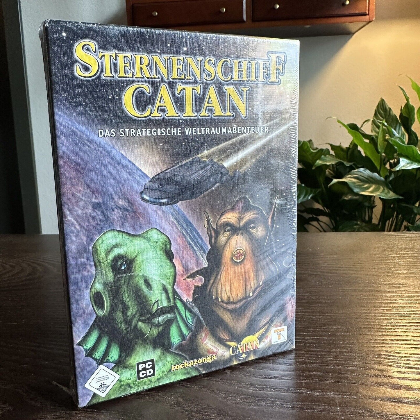 Sternenschiff Catan Video Game PC CD-ROM 2003 Starship German Version