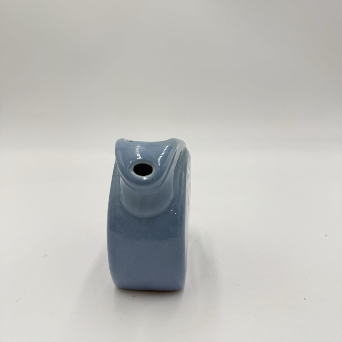 Vintage 1998 Fiesta USA Mini Pitcher Blue 3” Disc Collectible Periwinkle Blue