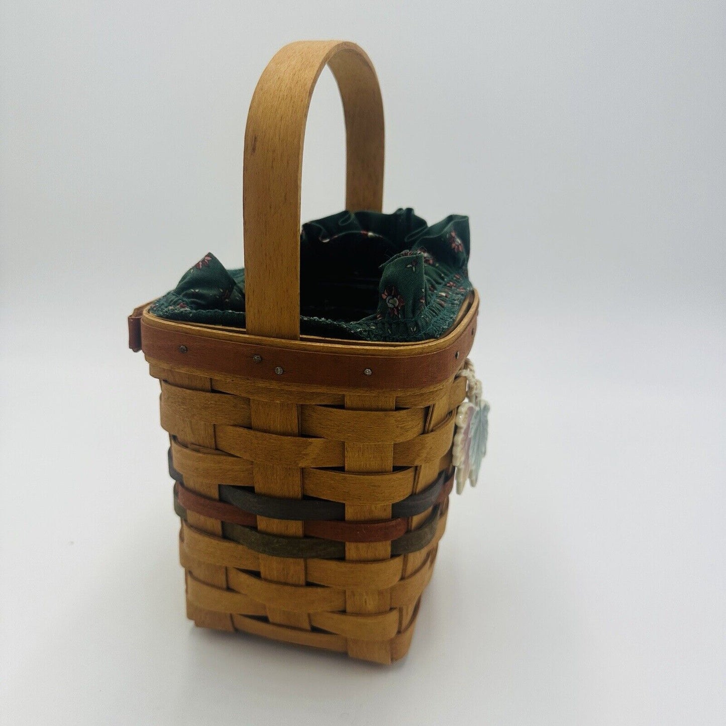 Longaberger 1992 Shades Of Autumn Bittersweet Basket #10804 w/ Liner & Protector