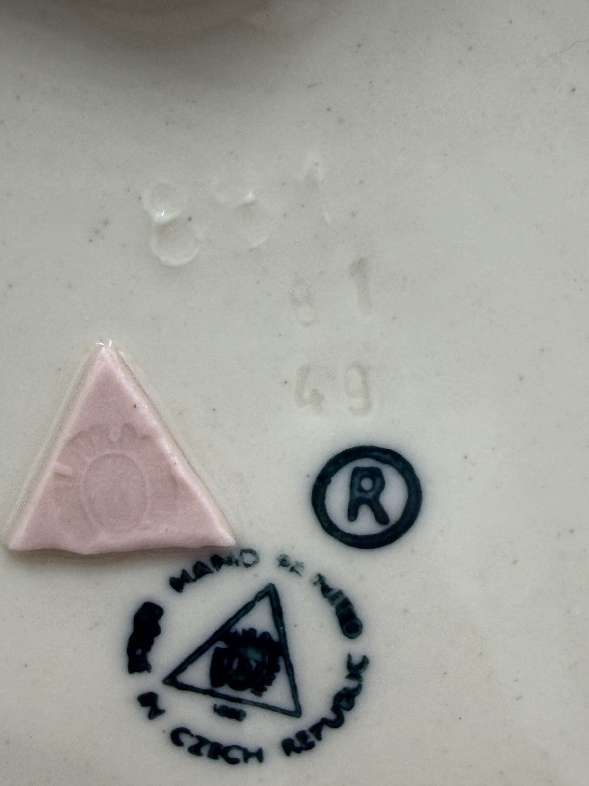 Vintage Royal DUX Bohemia Porcelain Horse Figurine 12”H Czech Republic W/box