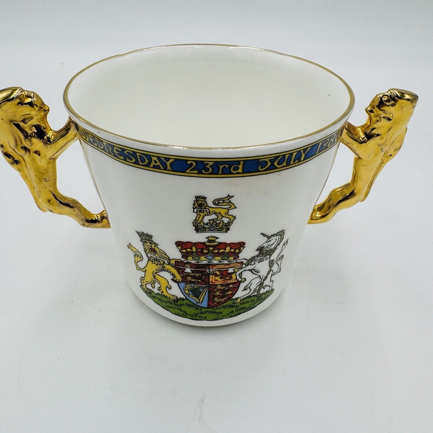 Paragon Fine China England Prince Andrew & Sarah Ferguson Double Handle Cup