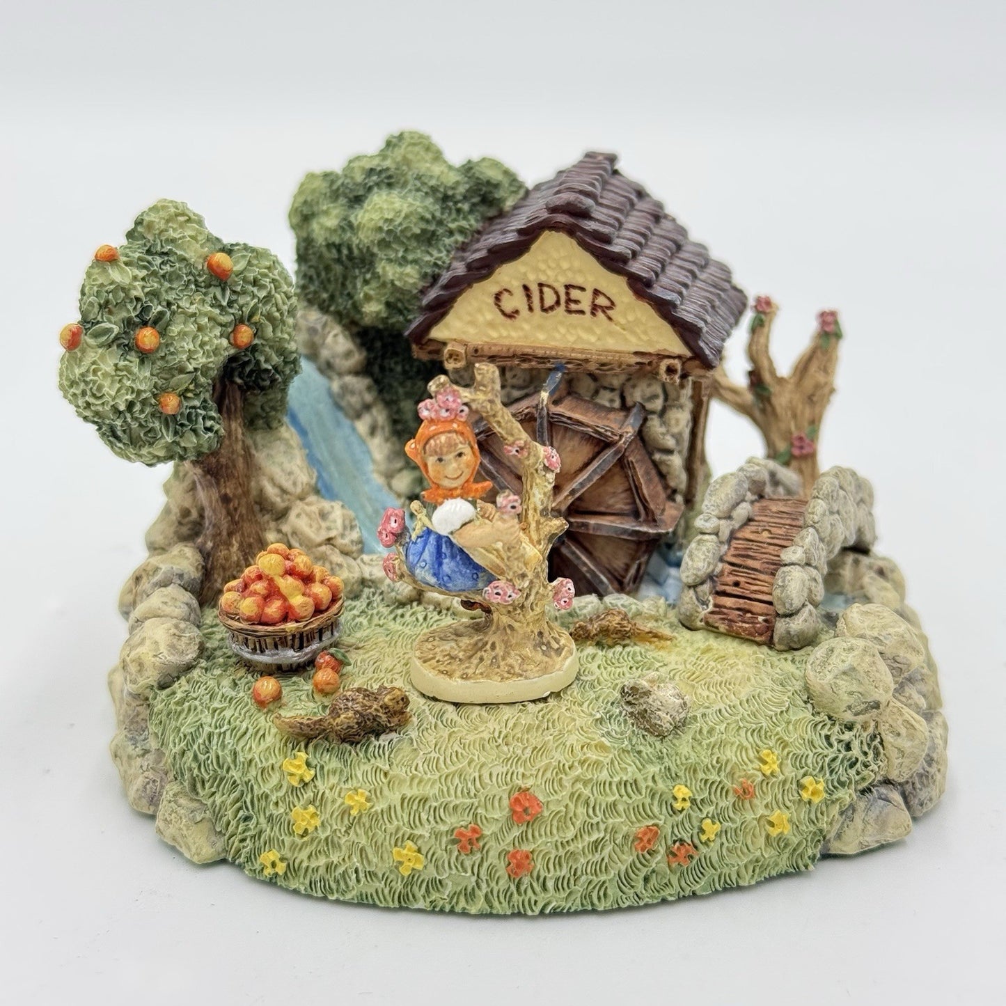 The Danbury Mint Apple Tree Girl Hummel Goebel Miniature 1” Figurines