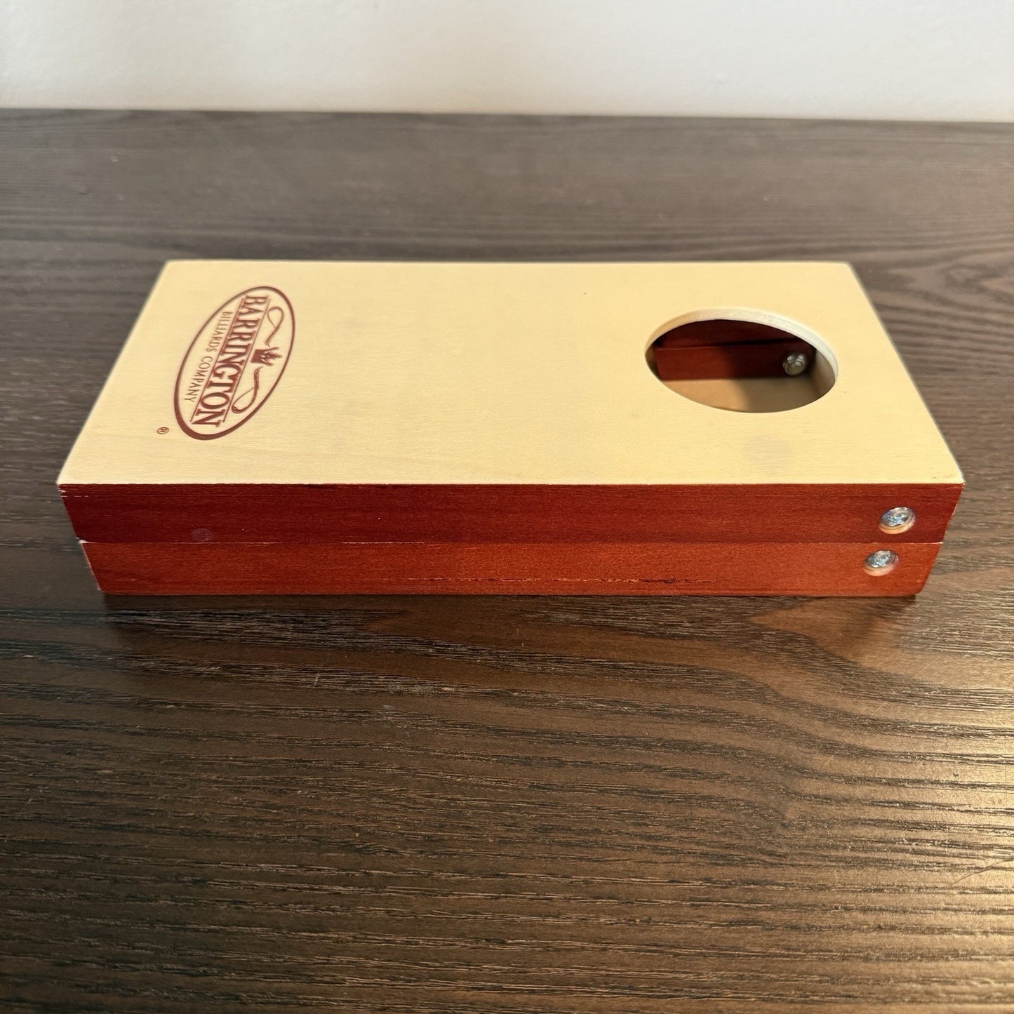 Barrington Table Top Bean Bag Toss Game Wooden Corn Hole Office Desk Size