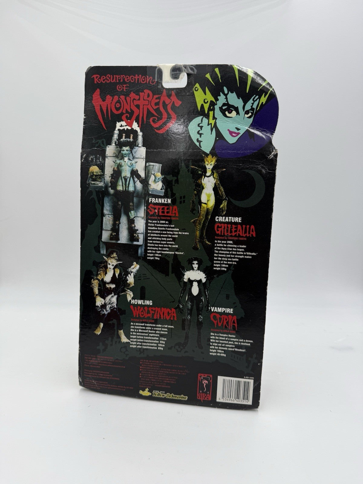 Resurrection of Monstress Franken Steela Action Figure Series Yellow Submarine