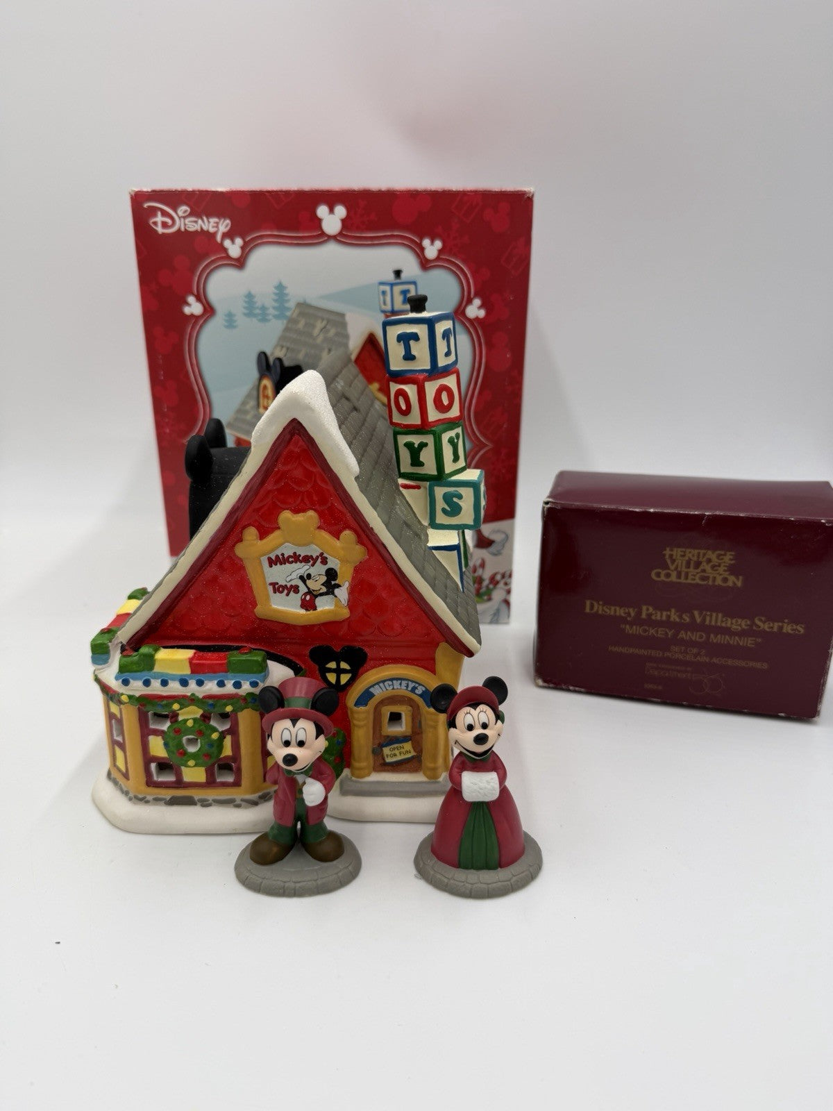 Department 56 Disney MICKEY'S TOY STORE Mickey's Merry Christmas Village
