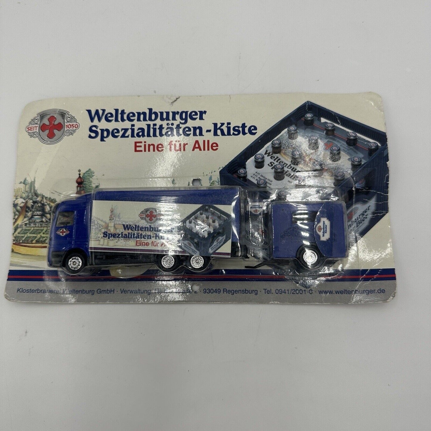 DGD Weltenburger Spezialitaten-kiste Truck Toy Collectible Germany Sealed