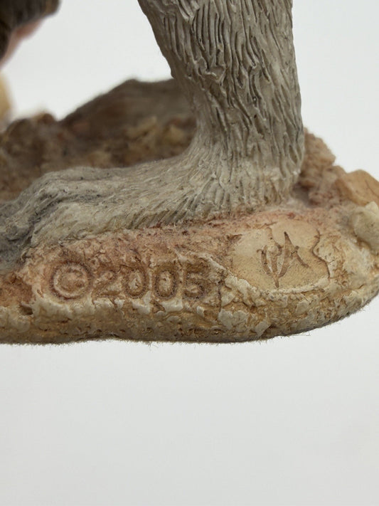 Country Artists England Painted Vtg 5”HWorld Ringtail Lemur Solitary Figurine