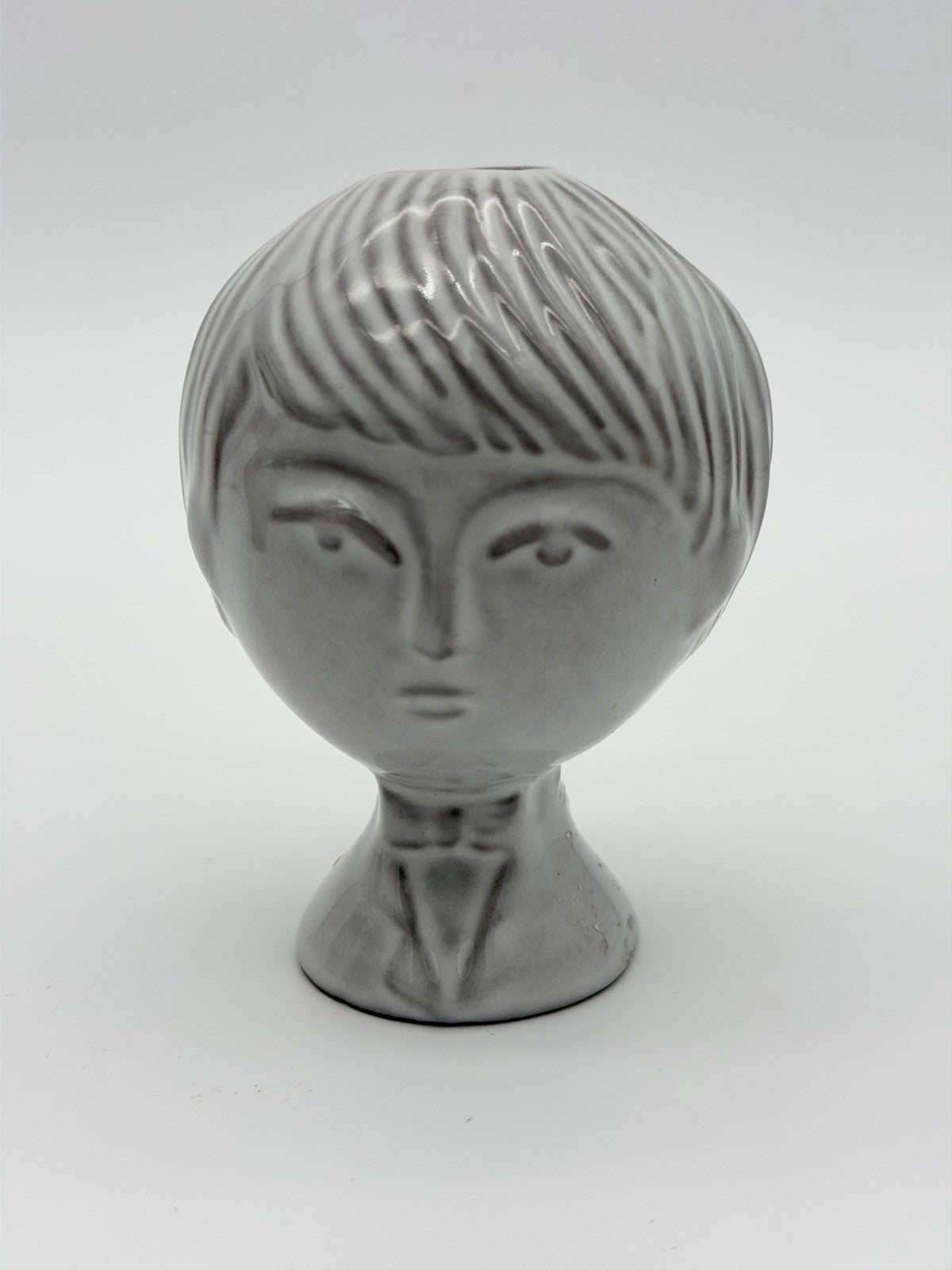 Jonathan Adler Art Pottery Utopia Reversible Boy/Girl Small Bud Vase 4”H