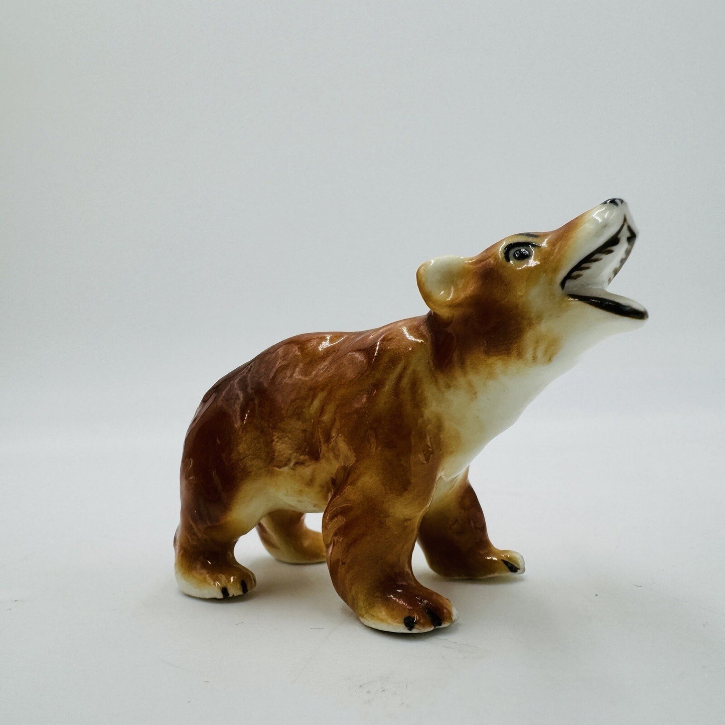 Hagen Renaker Bear Miniature Porcelain Figurine Rare Nature Tiny Cute