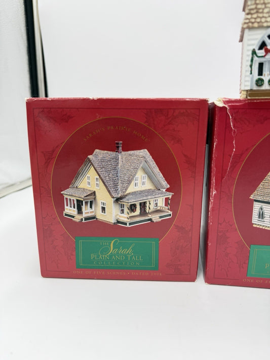 Hallmark Sarah Plain & tall collection Country Church Prairie Home & Hays Statio