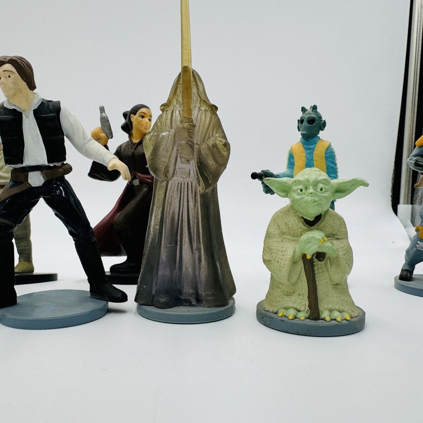 Vintage Applause Star Wars Figurines with Stand 1999 Lot 22 Pieces