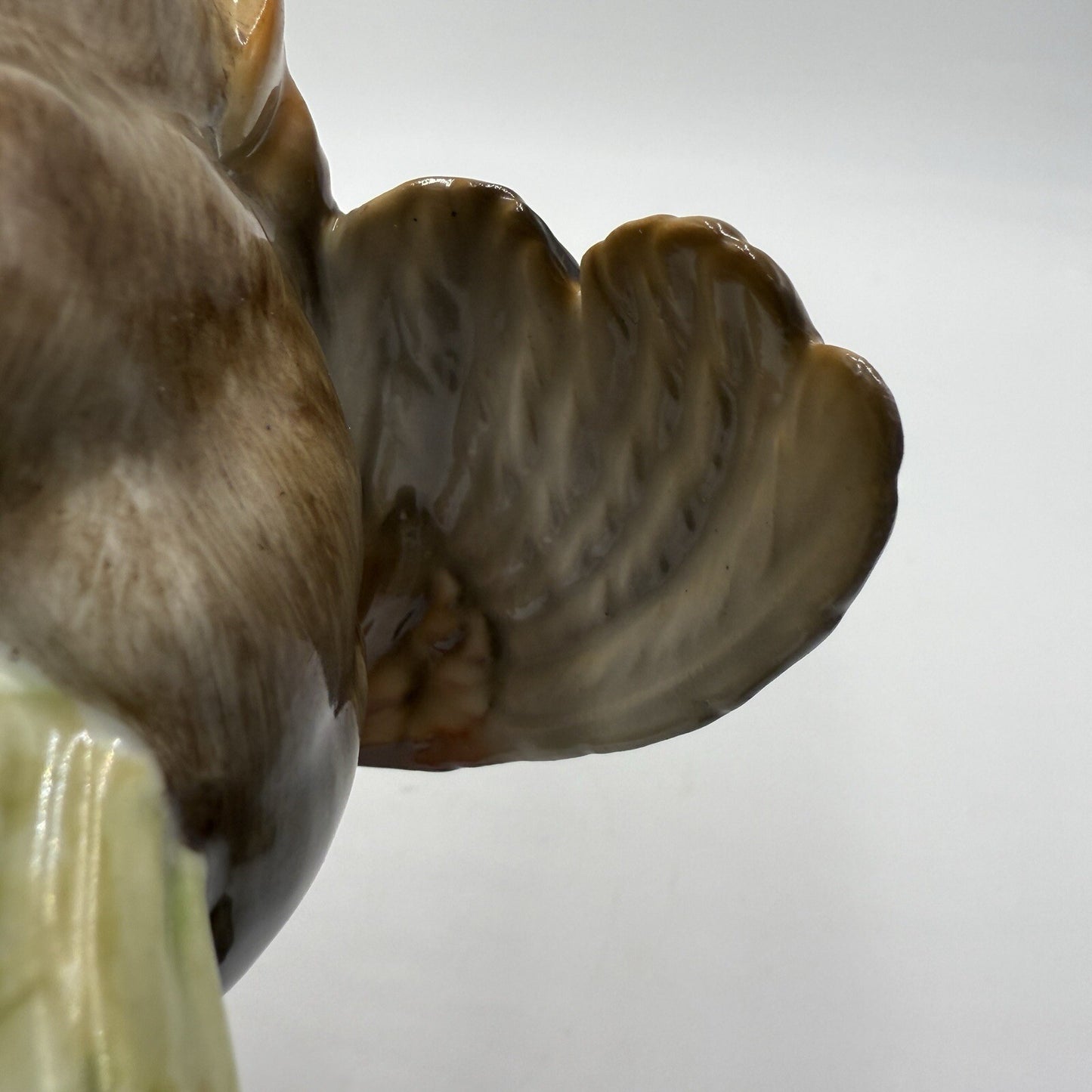 Large Algora Porcelain C.Martinu Hand Painted Rooster Figurine Spain Vintage 11"