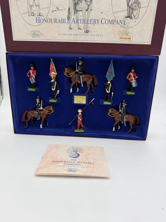 Britain Honorable Artillery Company 8 PCs Metal Models Toy Soldiers Limited NIB