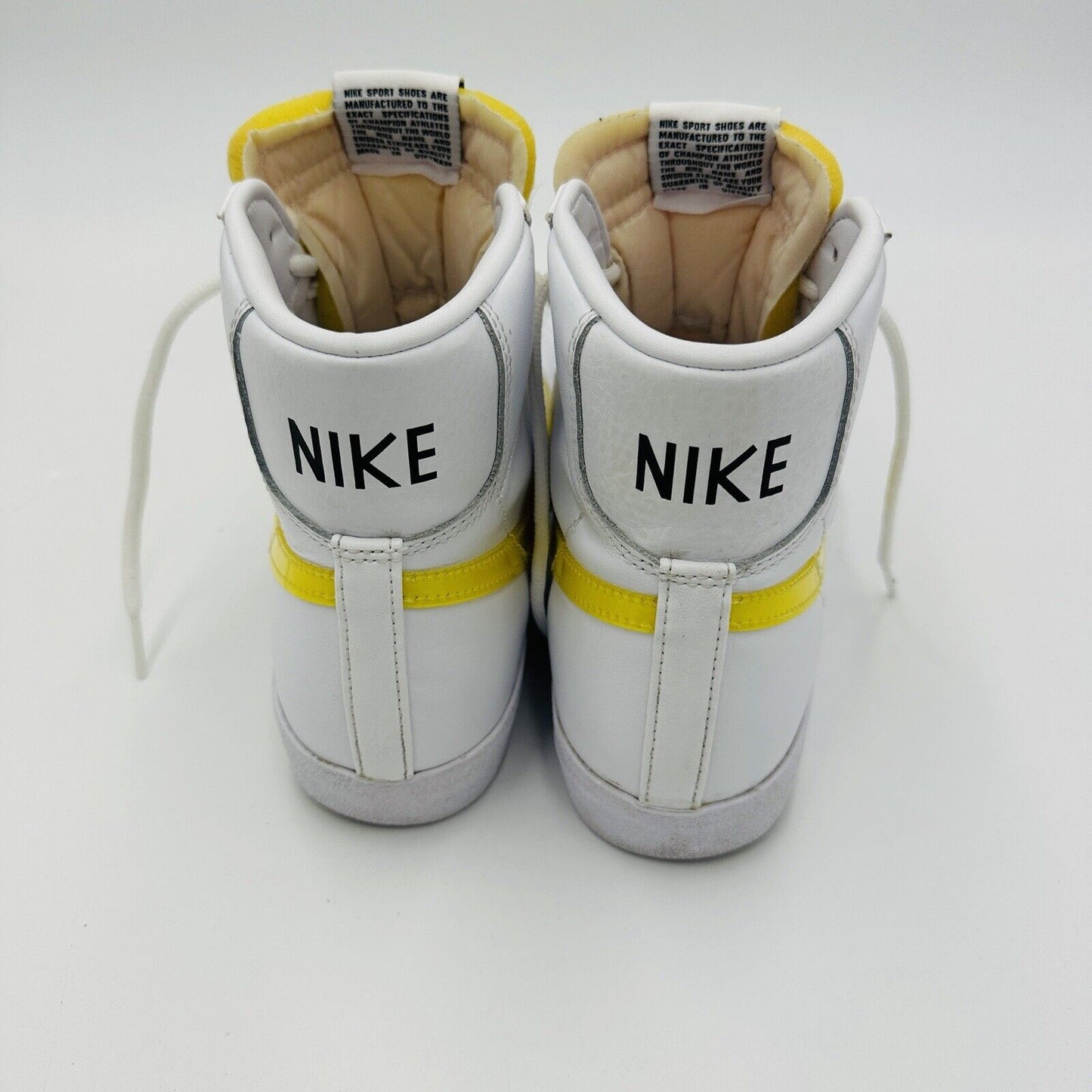 Nike Blazer Women Size 11 77 Mid Vintage Opti Yellow White Sneaker DJ3050-101