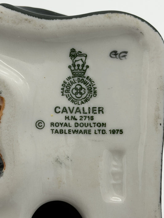 Royal Doulton England Porcelain Cavalier MUSKETEER Figurine HN 2716 Soldier