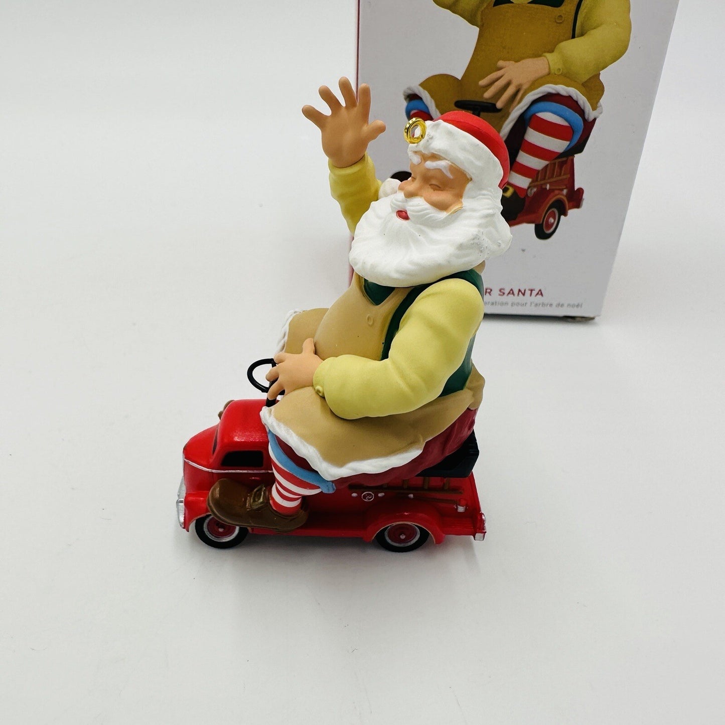 Hallmark Christmas Ornament Keepsake Toymaker Santa 23rd in Series 2022