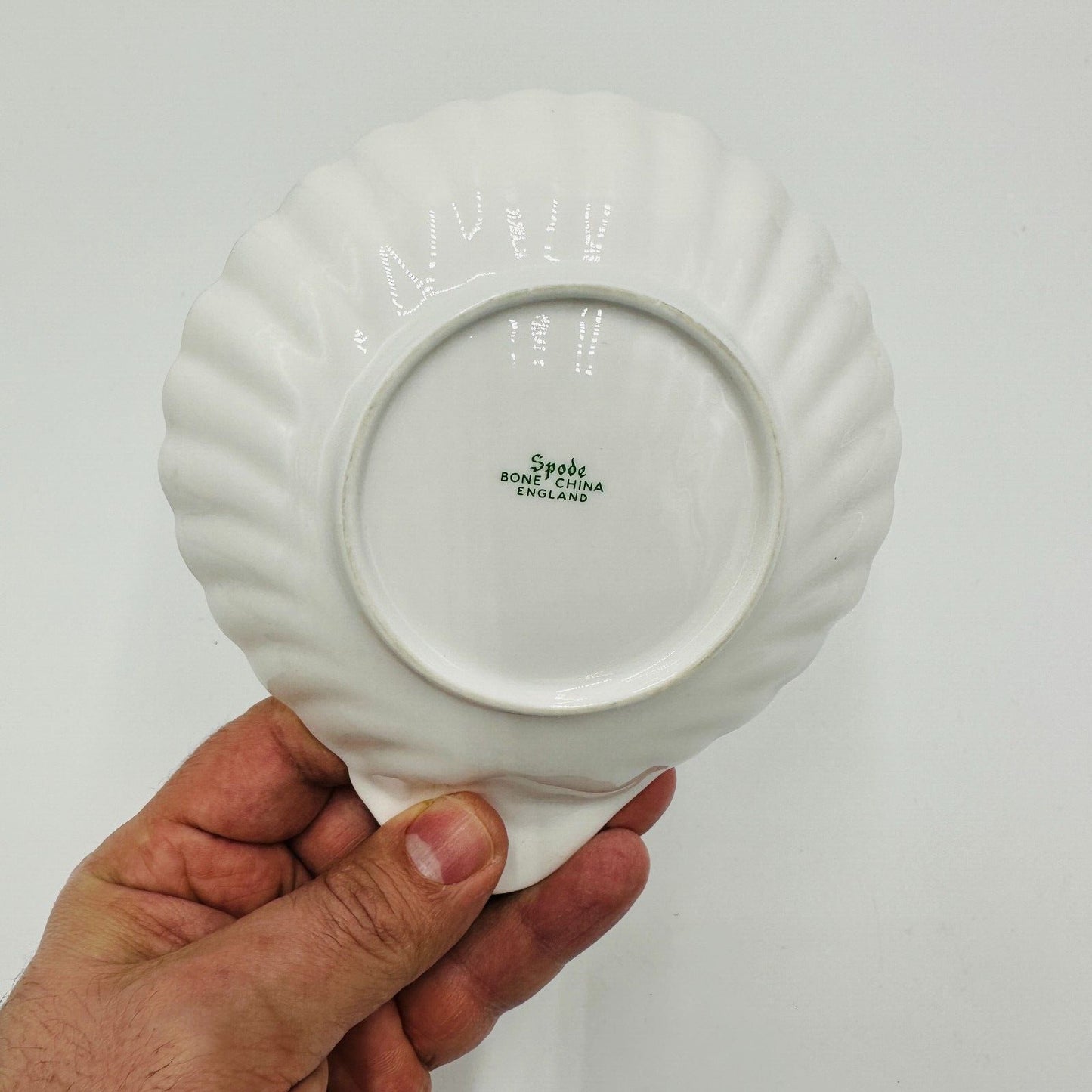 Spode Butter Dish Imperial Fancies Sea Shell Serving Plate-England Soap Copeland